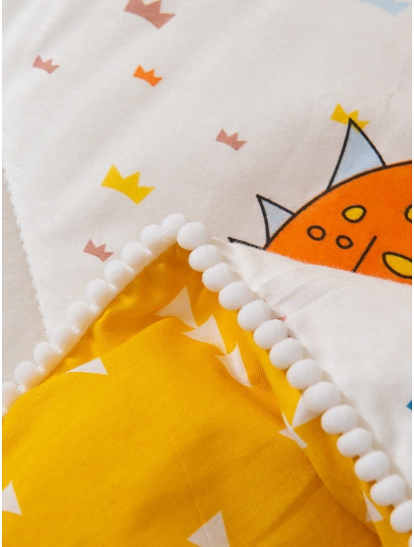 Дино (желтый) Комплект Детский с одеялом Sofi de Marko